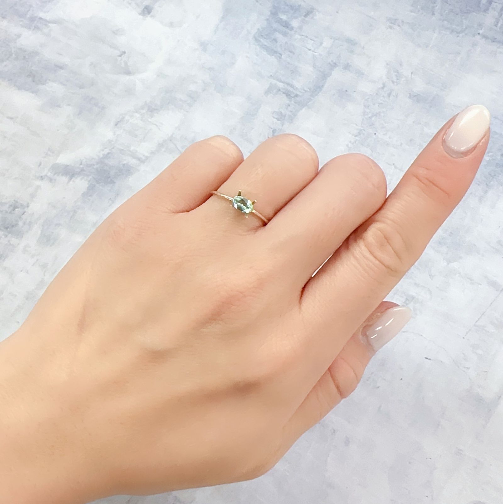 パライバトルマリン モザンビーク産 0.26ct[230220373]5.4x3.5mm前後