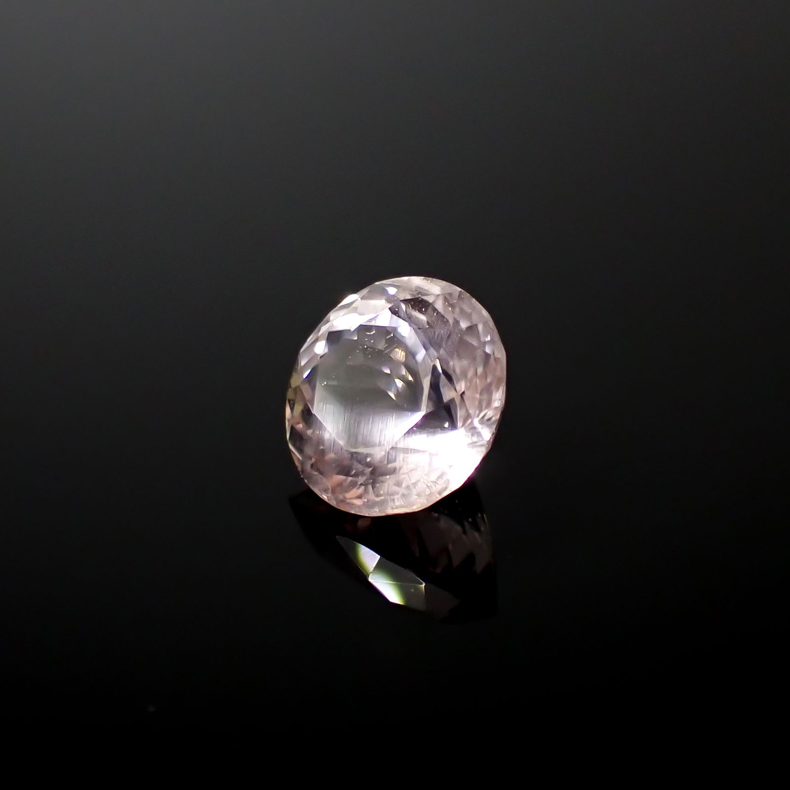 ピンクスキャポライト ミャンマー産 3.37ct[240928699]9.8x9.7mm前後