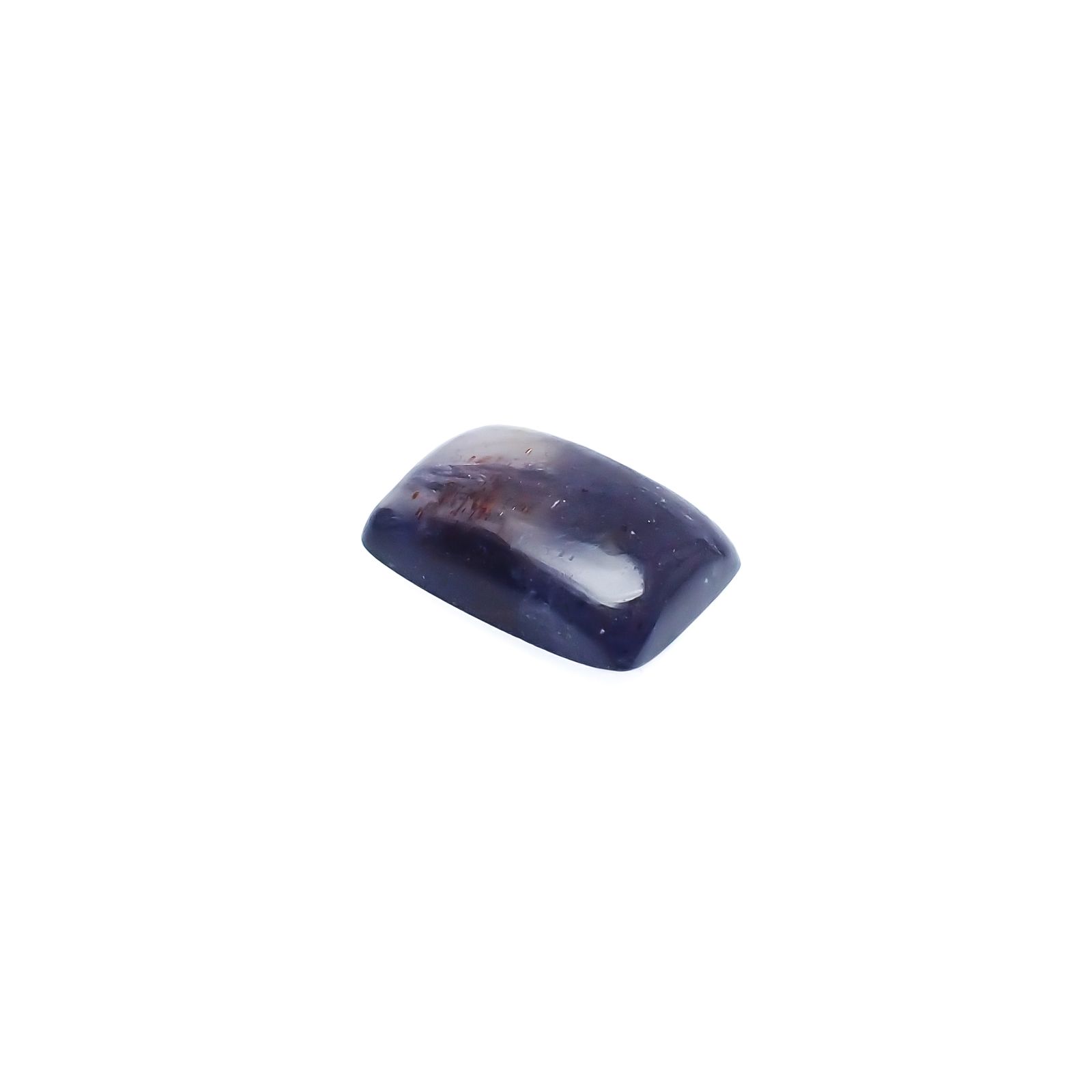 ブラッドショットアイオライト インド産 3.59ct[240226178]12x7.9mm前後