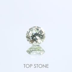 アイスライムブルーサファイア(宝石名サファイア)マダガスカル/オーストラリア産 0.27ct 識別済[220817366]3.8x3.7mm前後