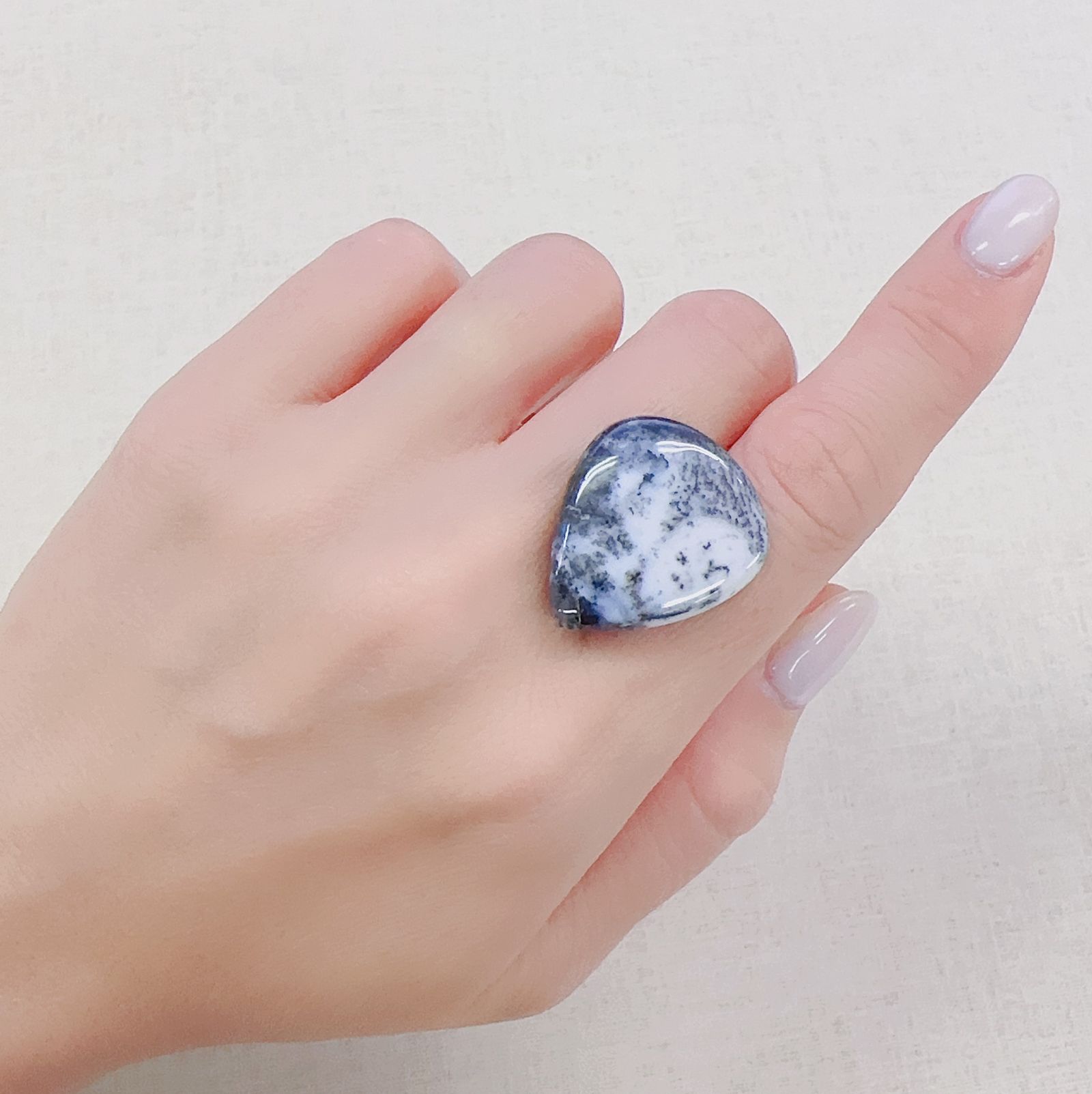 デンドリチックオパール ブラジル産 27.00ct[230722765]25x21.7mm前後