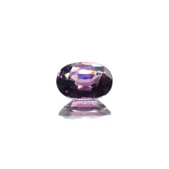 パープルスピネル(宝石名スピネル)ビルマ産 識別済 1.96ct / 9.1x6.4mm前後 [231124301]