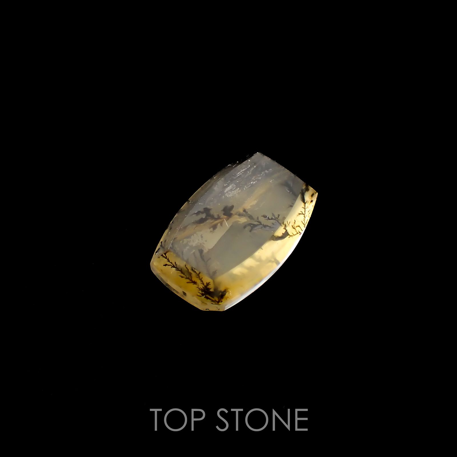 デンドリチッククォーツ ブラジル産 3.08ct[220817338]13.2x8.6mm前後