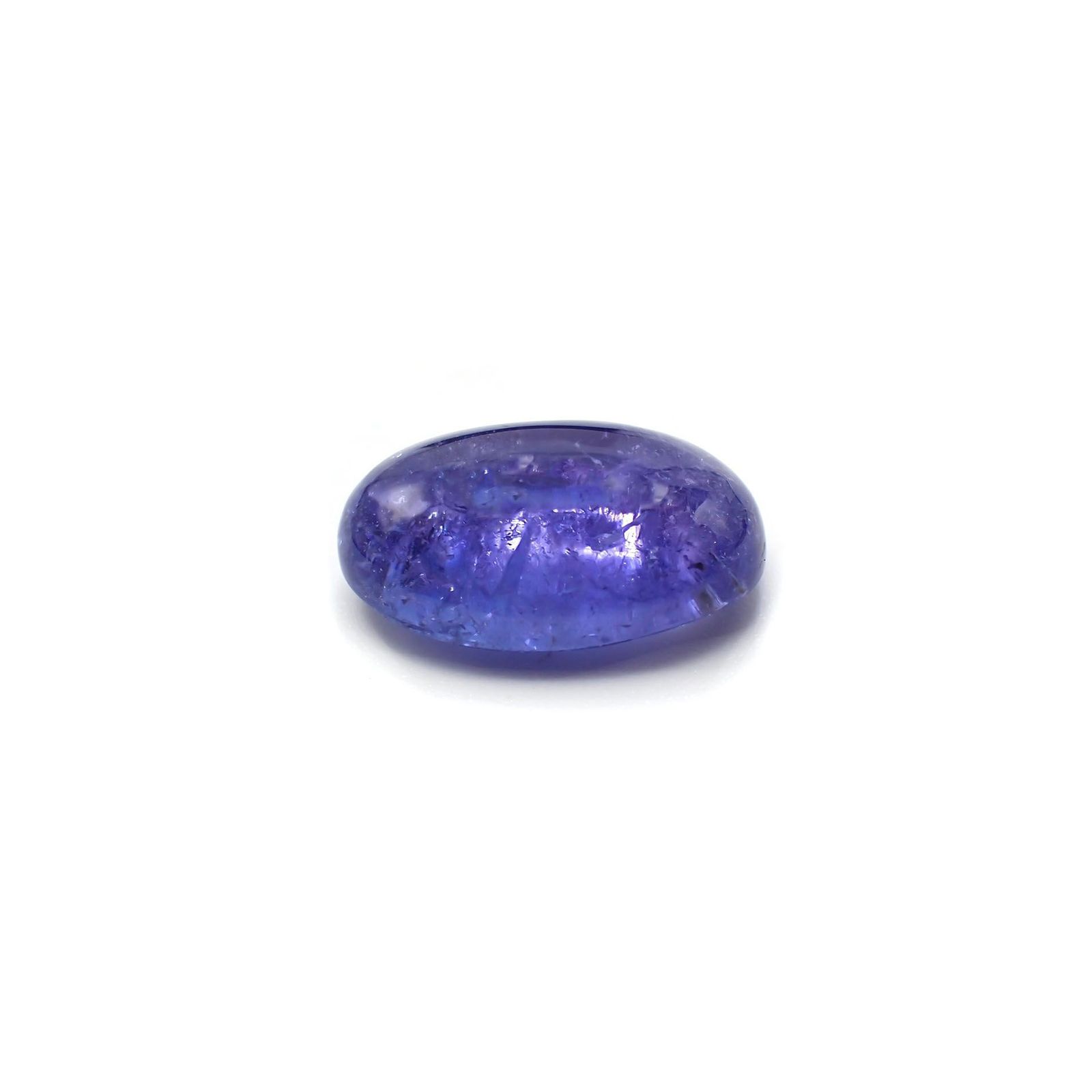タンザナイト(宝石名タンザナイト)タンザニア産 識別済 9.06ct / 15.3x10.1mm前後 [231124272]