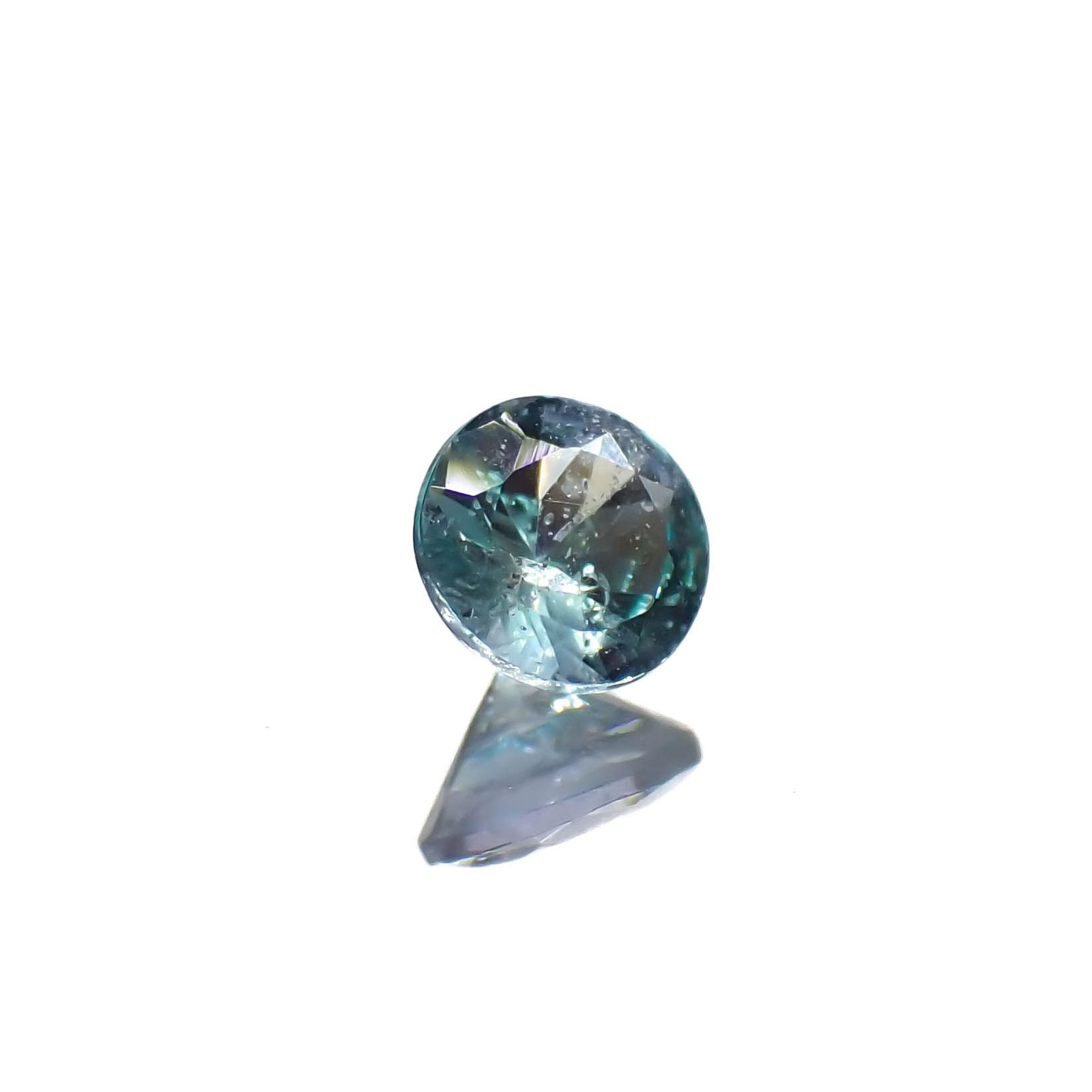 ブルーグリーンコーネルピン(宝石名ブルー グリーン・コーネルピン)タンザニア産 0.14ct 識別済[240527670]3.3x3.3mm前後