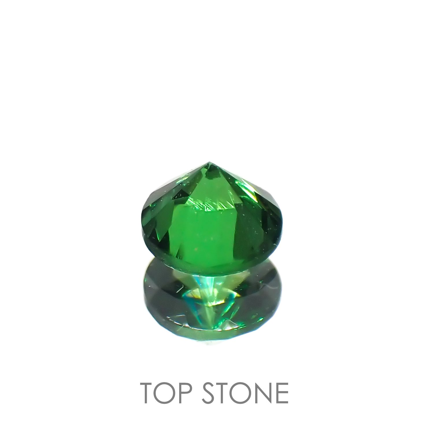 ツァボライト(宝石名ガーネット)タンザニア産 0.13ct 識別済[221018716]3.1x3mm前後
