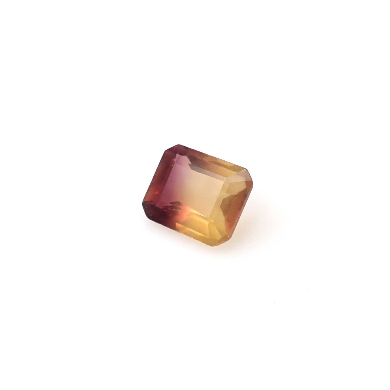 バイカラーフローライト ブラジル産 3.58ct [250430246]9.9x7.9mm前後