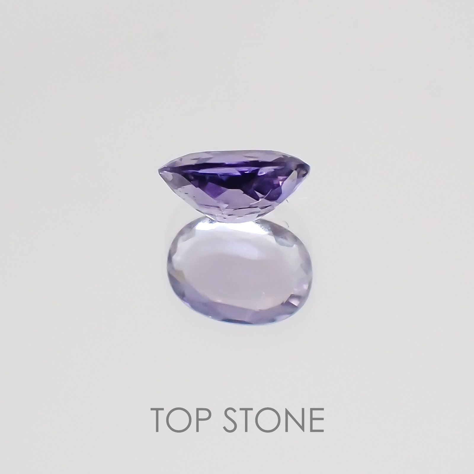 マリアライト(宝石名パープル・スキャポライト) タンザニア産 0.25ct 識別済[20128756]5×3.6mm前後