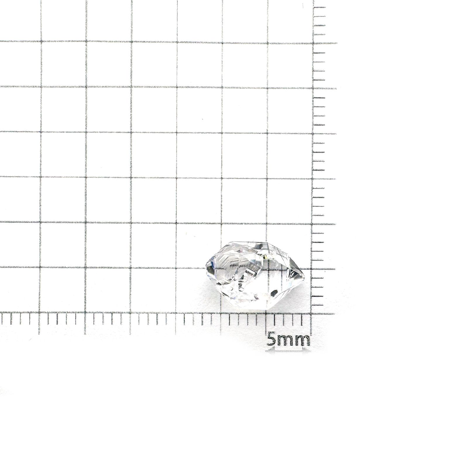 ハーキマーダイヤモンド 原石 アメリカ・ニューヨーク州産 2.25ct[240628451]10.3x6.9mm前後