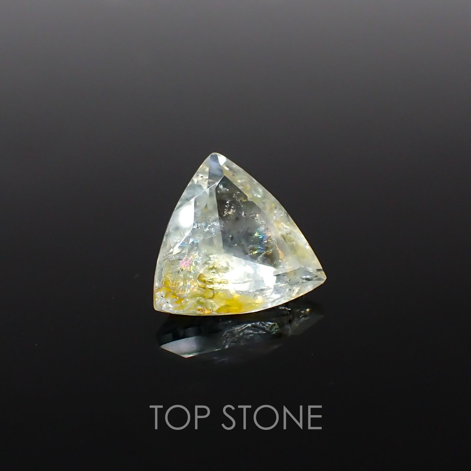 オーロラアクアマリン ブラジル産 ルース 3.02ct[210310184]10.5×11.1mm前後
