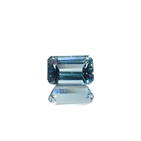 ブルートルマリン(宝石名トルマリン)アフガニスタン産 0.43ct 識別済[231225170]5.3x3.2mm前後
