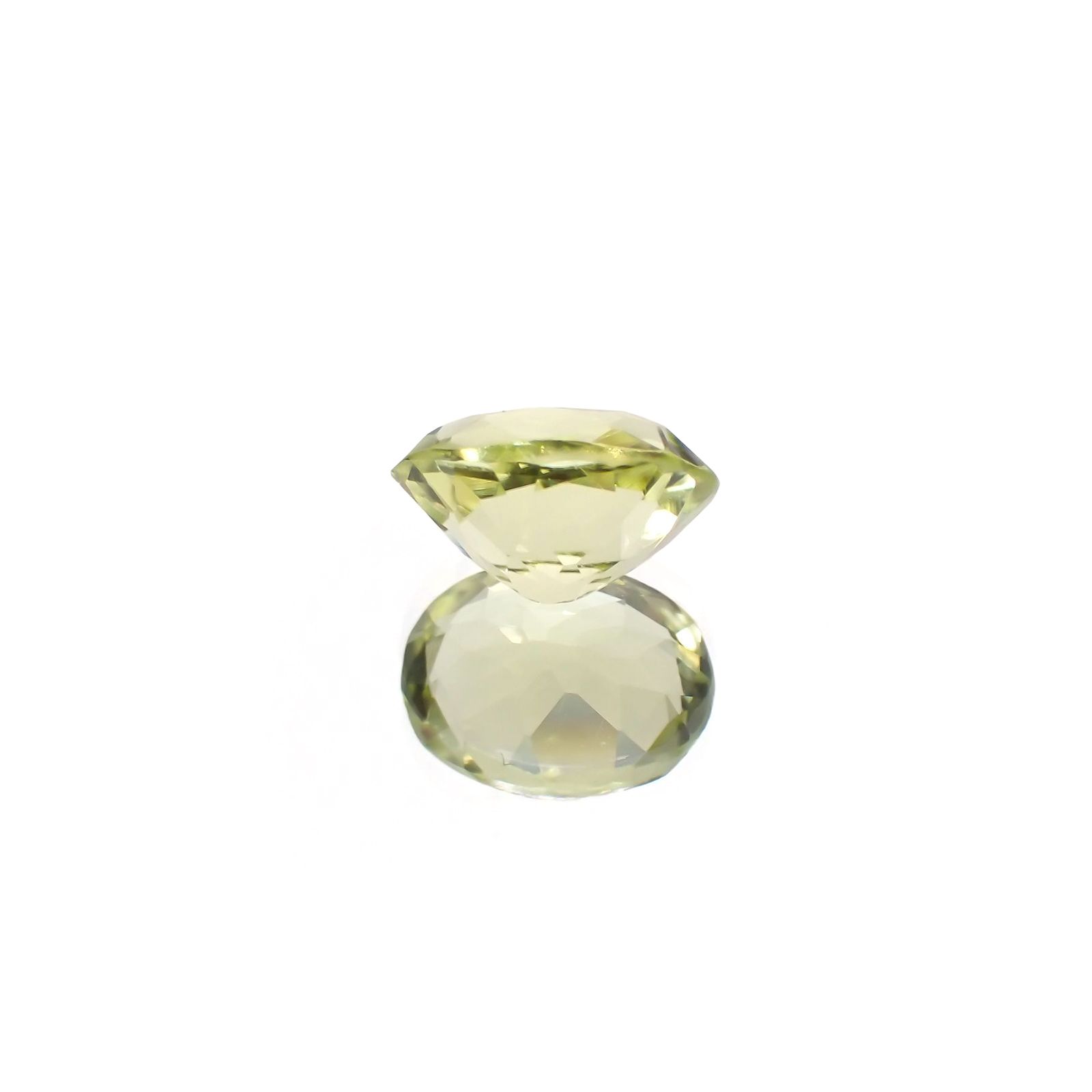 シリマナイト(宝石名シリマナイト) インド産 識別済 1.40ct / 7.9x6.2mm前後 [210810682]