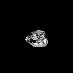 ハーキマーダイヤモンド 原石 アメリカ・ニューヨーク州産 3.40ct[240125364]10.9x9mm前後
