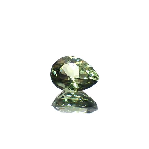 グリーンアパタイト マダガスカル産 0.72ct [241129487]6.5x4.9mm前後