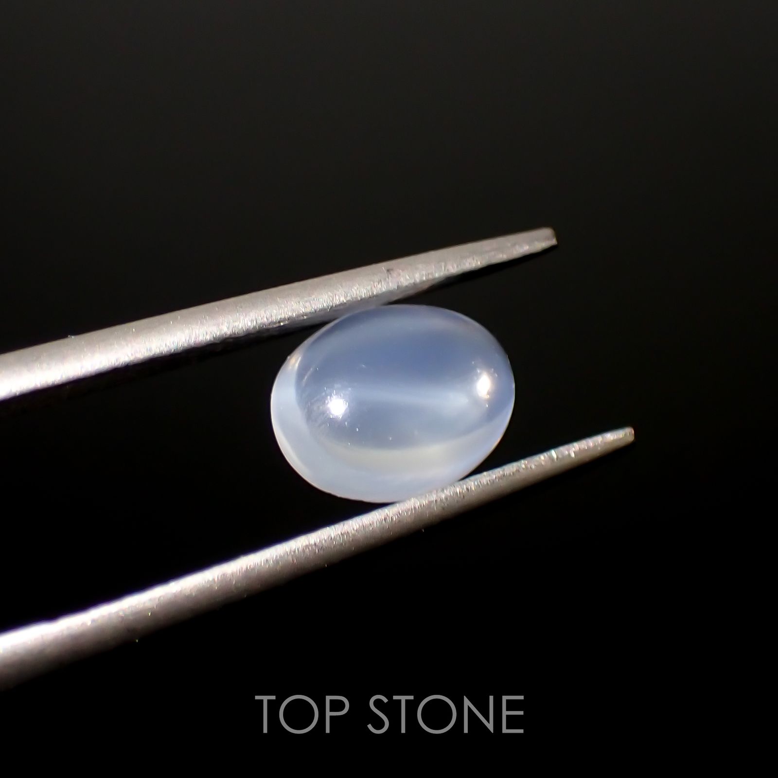 ムーンストーン(宝石名ムーンストーン)インド/スリランカ産 0.97ct 識別済[211113665]7.7x5.8mm前後