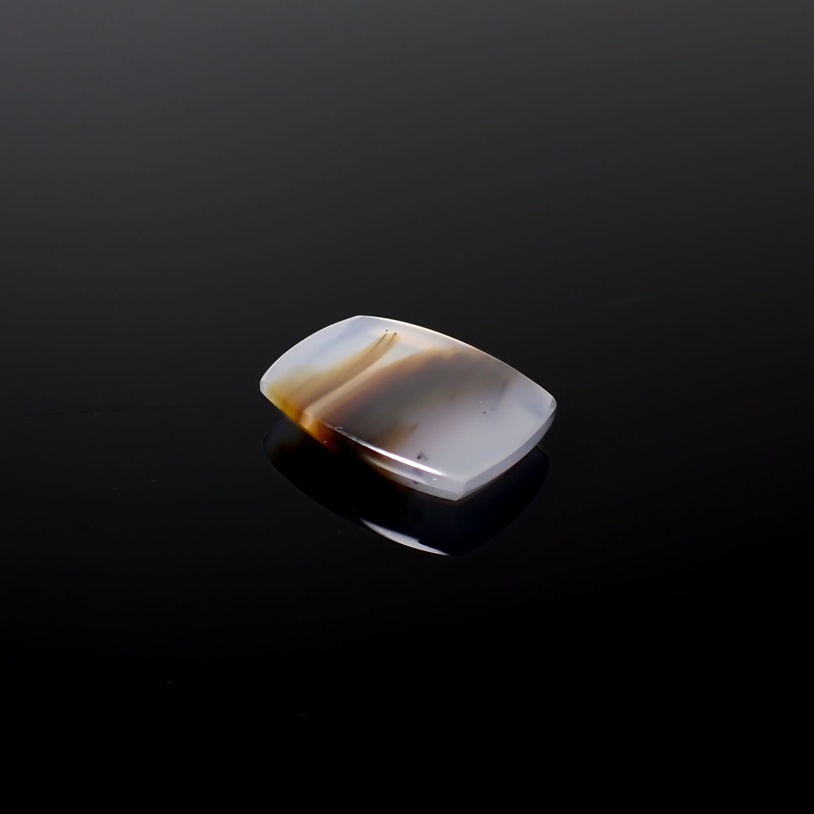 モンタナアゲート アメリカ・モンタナ州産 15.59ct[240427123]21.6x16.3mm前後