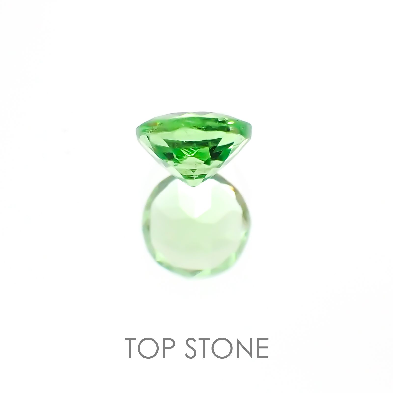 ミントガーネット ケニア産 ルース 0.26ct[20128225]3.8×3.8mm前後