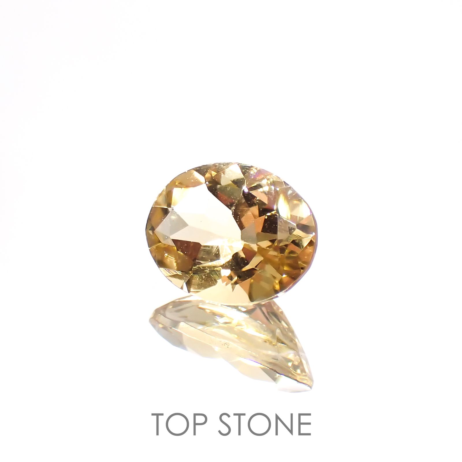 イエローベリル(宝石名イエロー・ベリル)ブラジル産 0.99ct 識別済[211113657]7.8x6mm前後