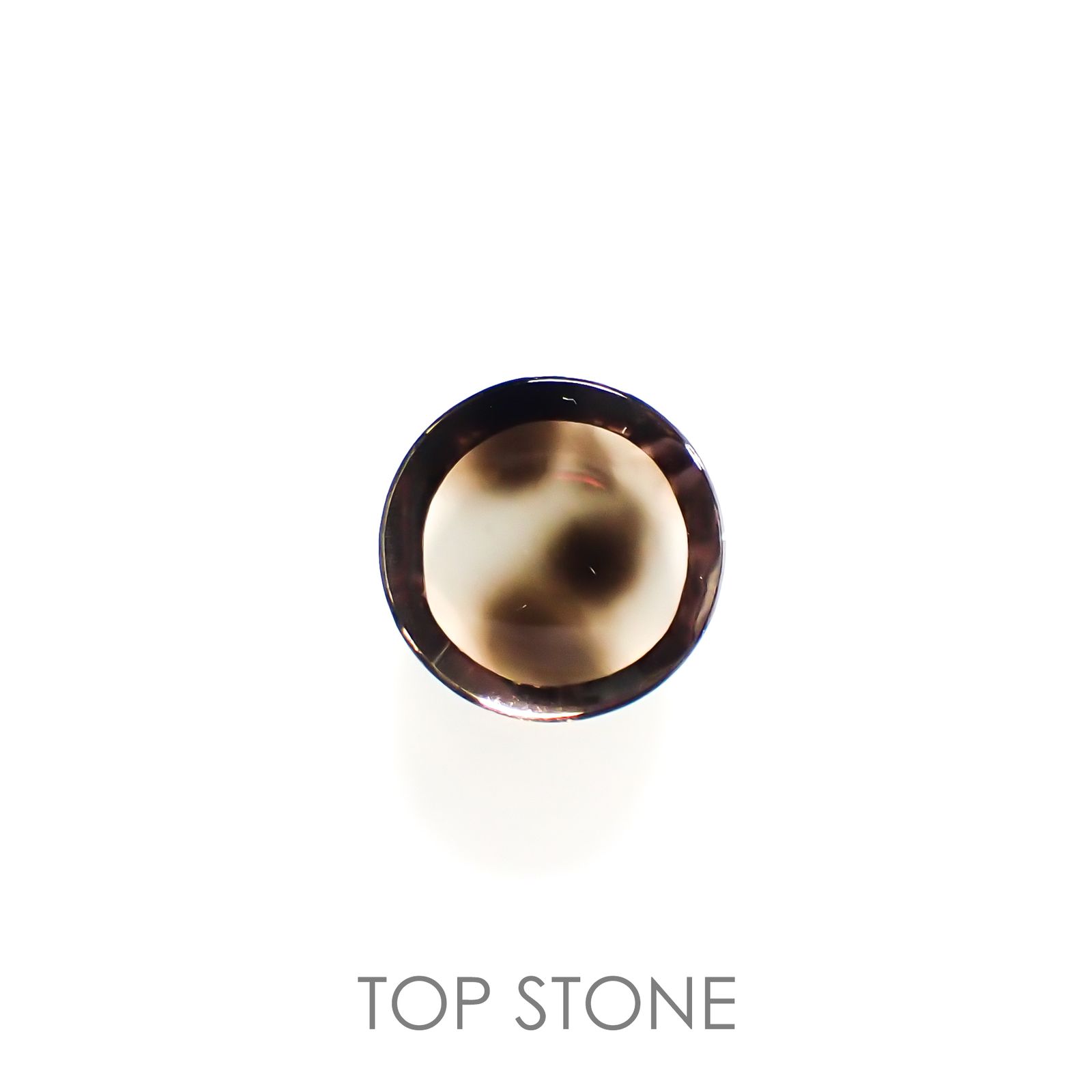 ダルメシアンクォーツ ブラジル産 ルース 6.32ct[210812879]13.6×13.6mm前後