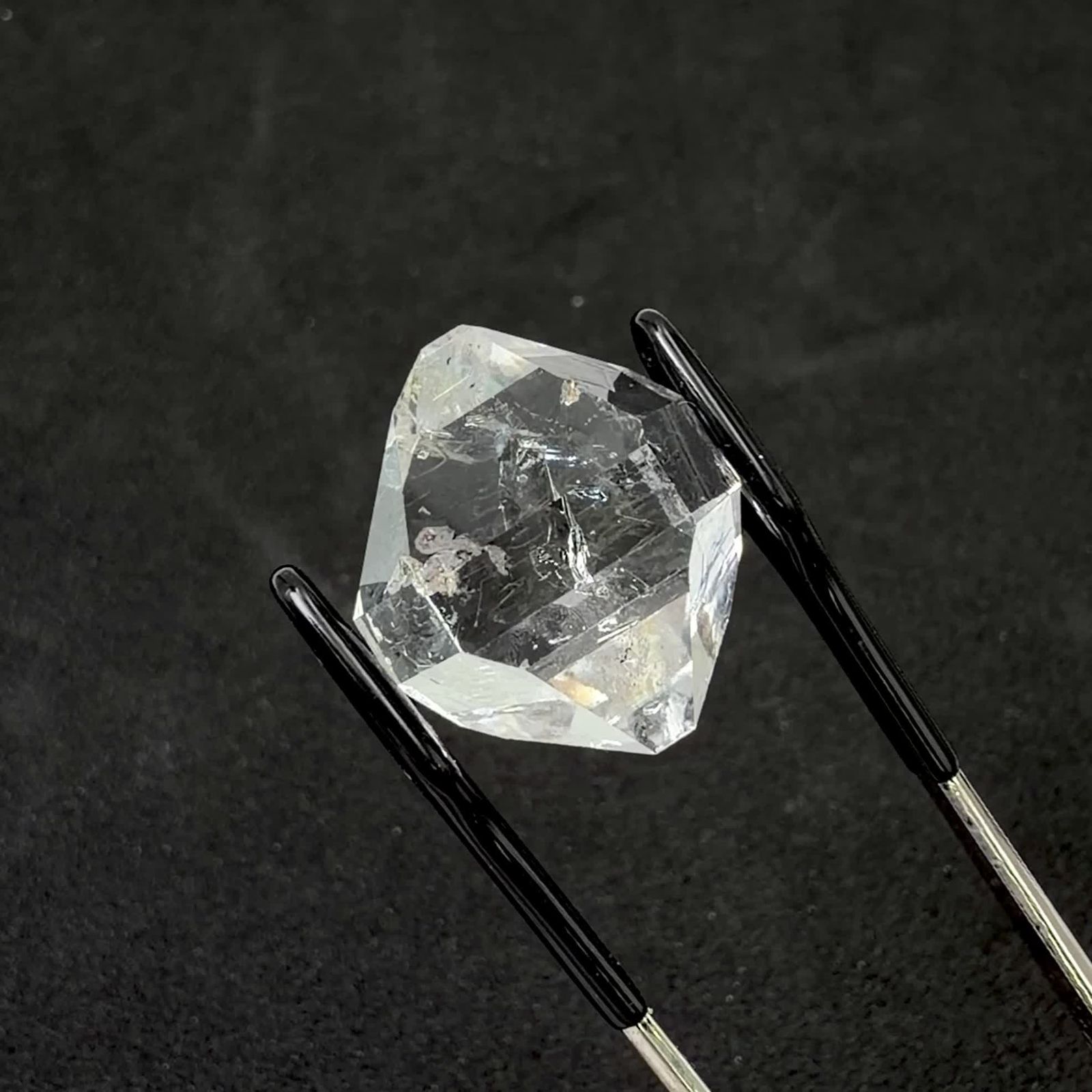 ハーキマーダイヤモンド 原石 結晶 大粒 □アメリカ ニューヨーク州