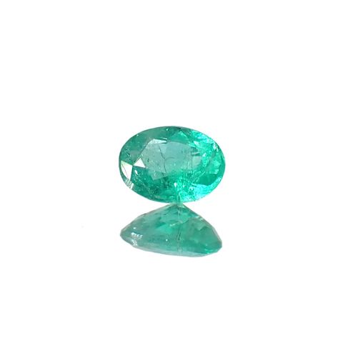 パライバトルマリン ブラジル・パライバ州バターリャ鉱山産 0.10ct / 3.4x2.6mm前後 [250931085]