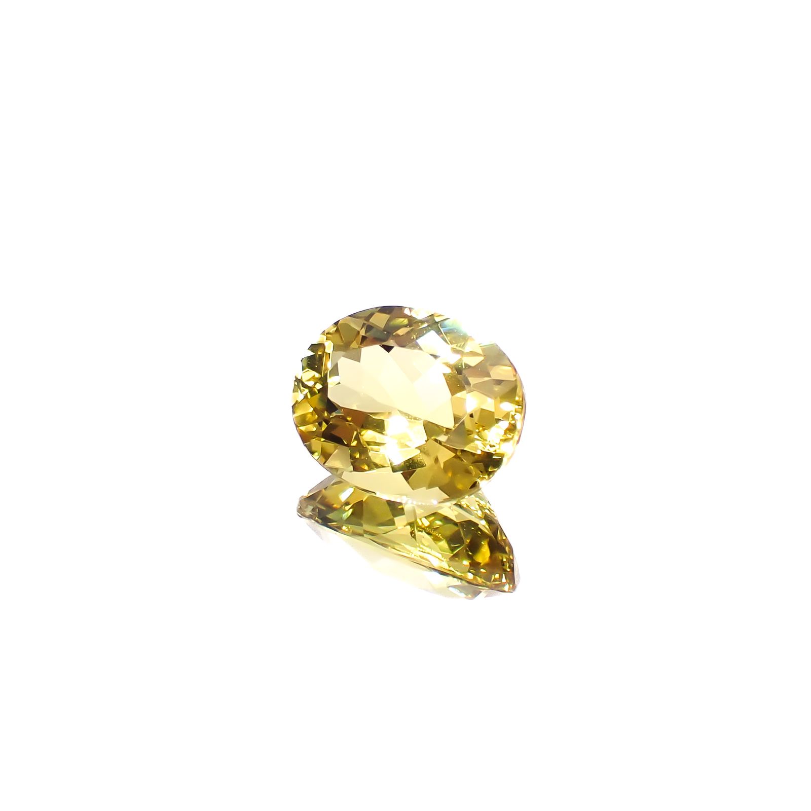 イエローベリル ブラジル産 2.30ct[240728554]10x7.8mm前後