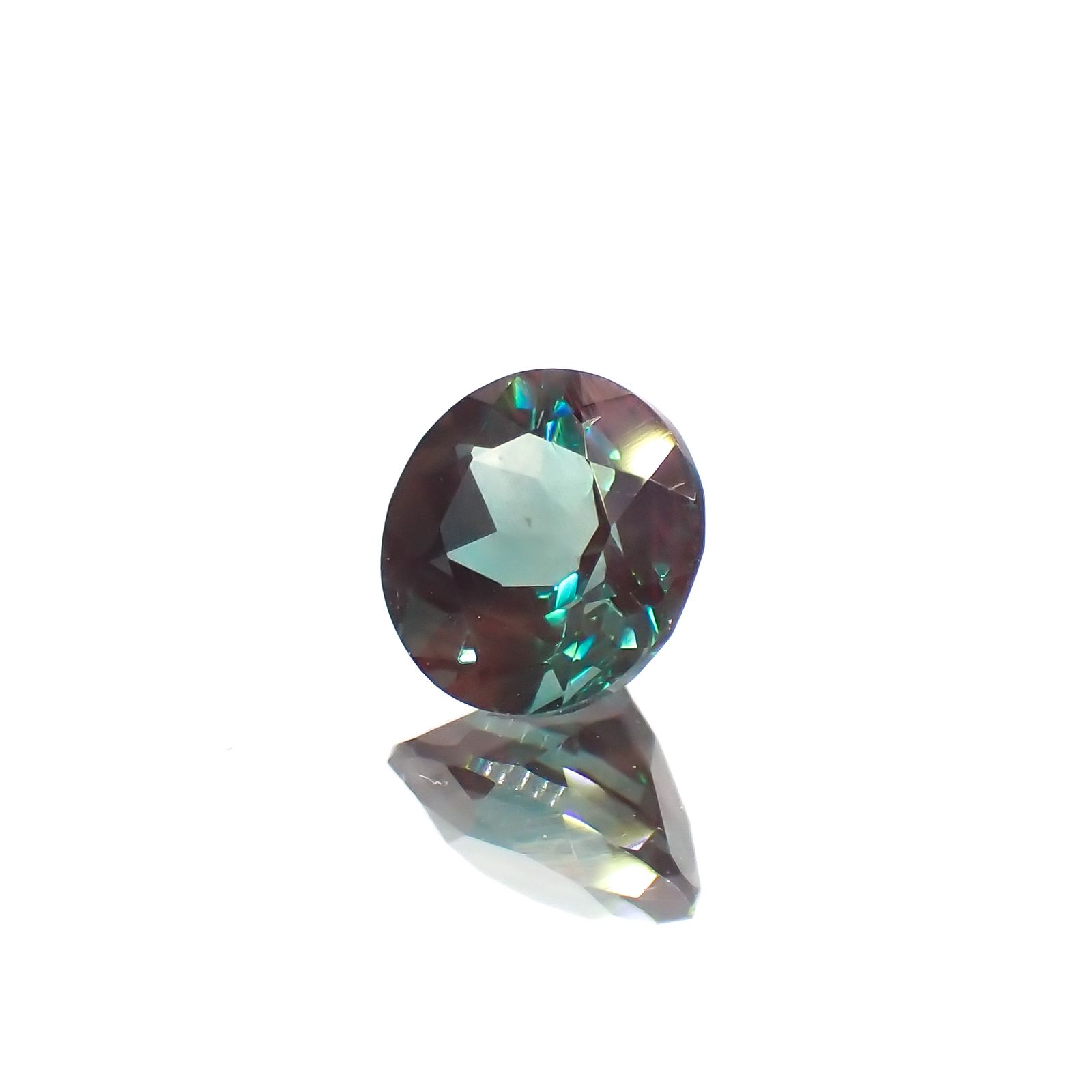 カラーチェンジアンデシン モンゴル産 0.74ct[230421475]5.8x5.8mm前後