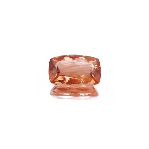 オレゴンサンストーン(宝石名ラブラドライト・サンストーン)アメリカ・オレゴン州産 ソ付(彩珠) 4.180ct / 13x8.5mm前後 [230622267]