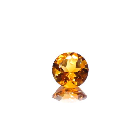 マデイラシトリン ブラジル・ミナスジェライス州産 1.60ct[240427125]7.9x7.9mm前後