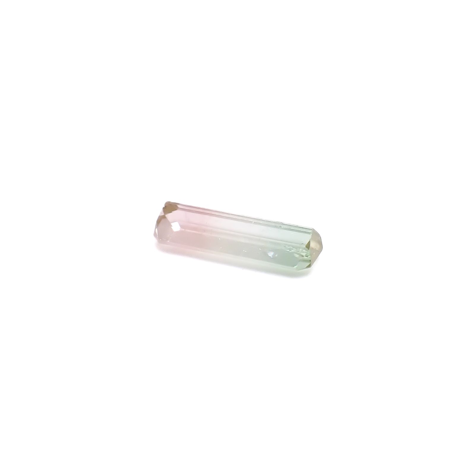 パーティカラートルマリン アフガニスタン産 1.12ct / 11.3x3.9mm前後 [260932775]