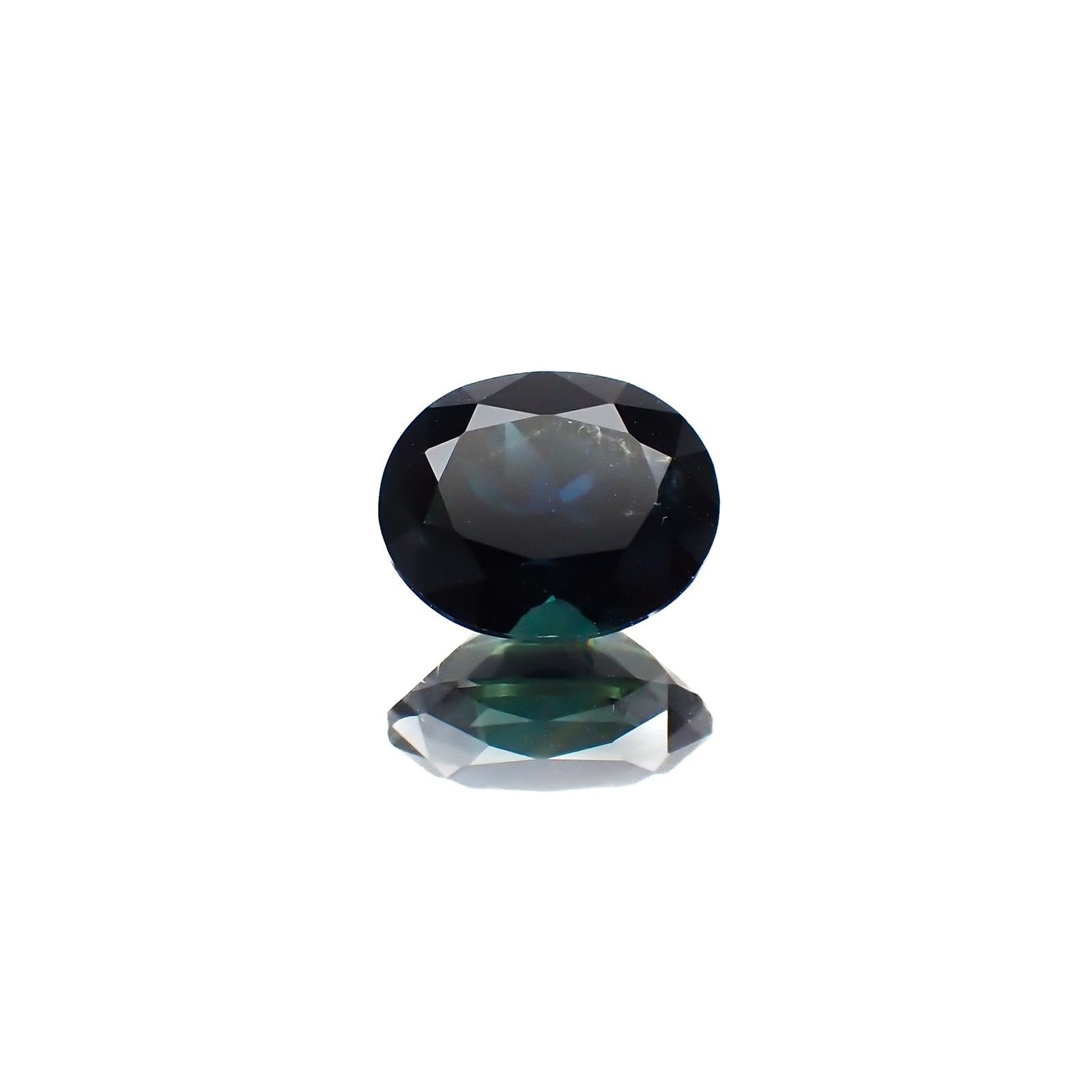 ゴールドシーンサファイア(宝石名シーン・サファイア)ケニア産 識別済 1.32ct / 7.1x5.7mm前後 [221018891]