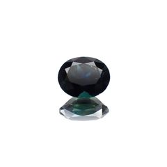 ゴールドシーンサファイア(宝石名シーン・サファイア)ケニア産 識別済 1.32ct / 7.1x5.7mm前後 [221018891]
