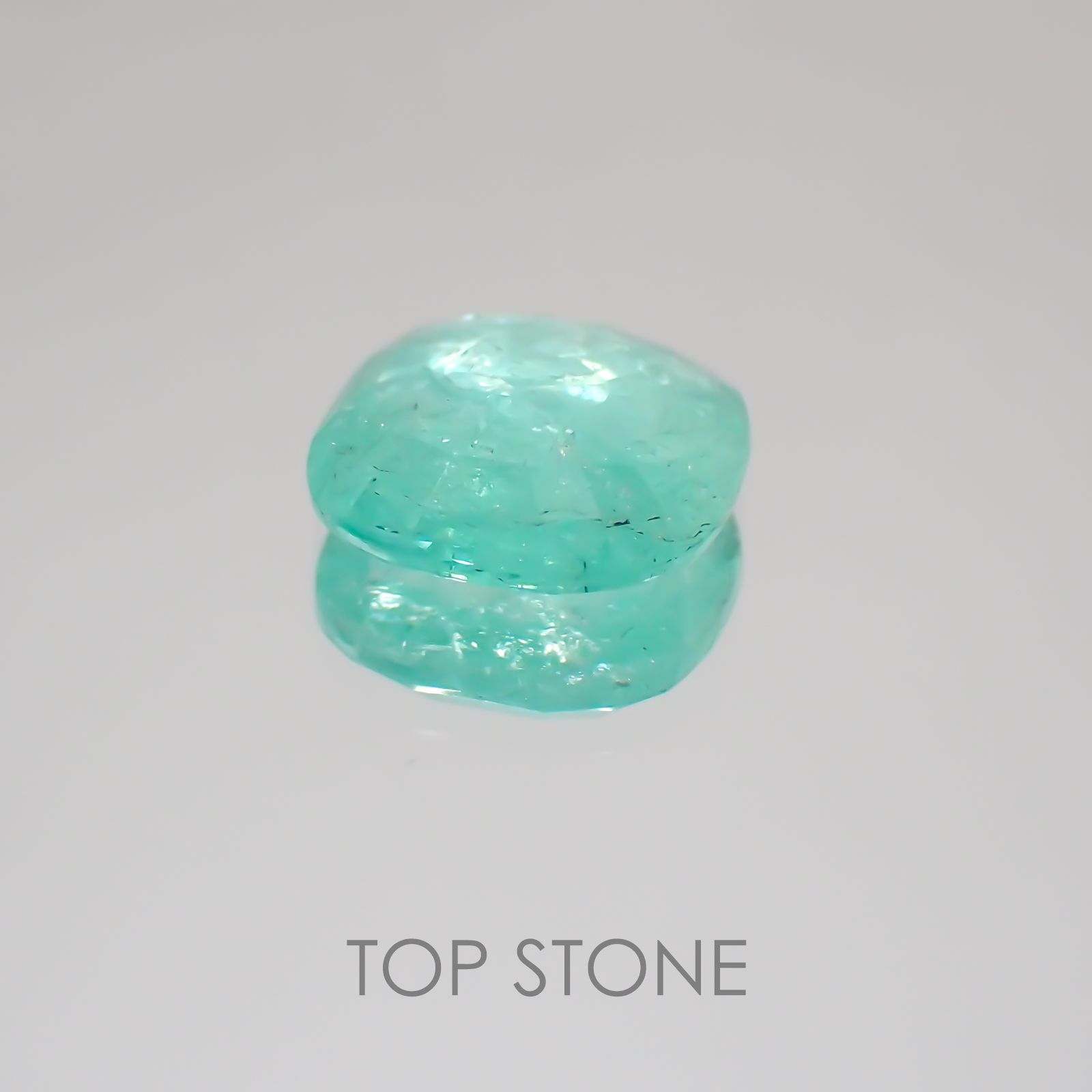パライバトルマリン モザンビーク産 ルース 1.73ct[21049391]8.1×8.3mm前後
