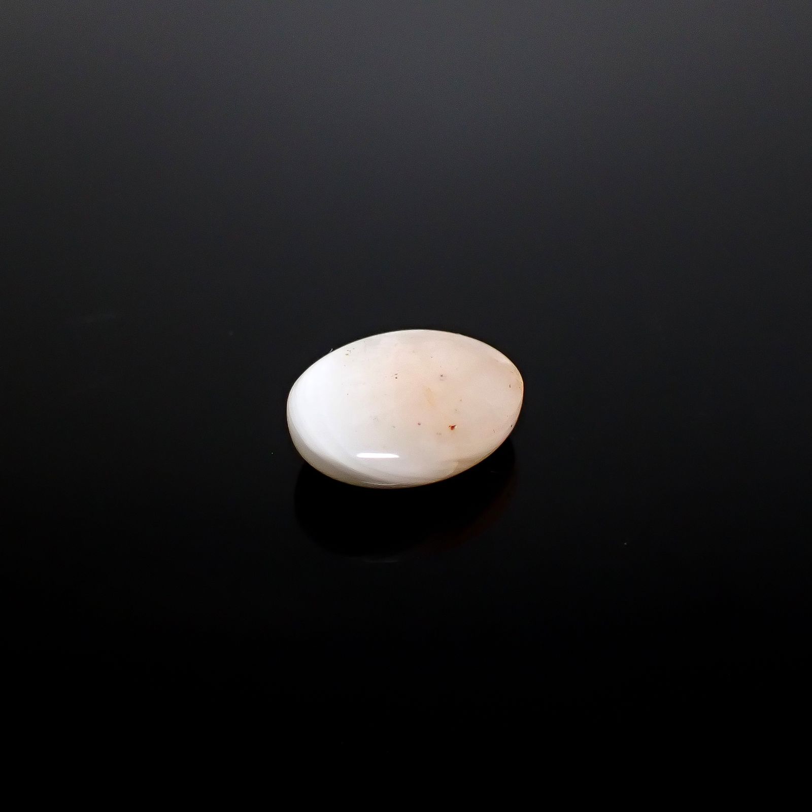 北海道石(北海道オパール) 北海道河東郡鹿追町然別産 3.18ct [250630531]12.3x10.1mm前後
