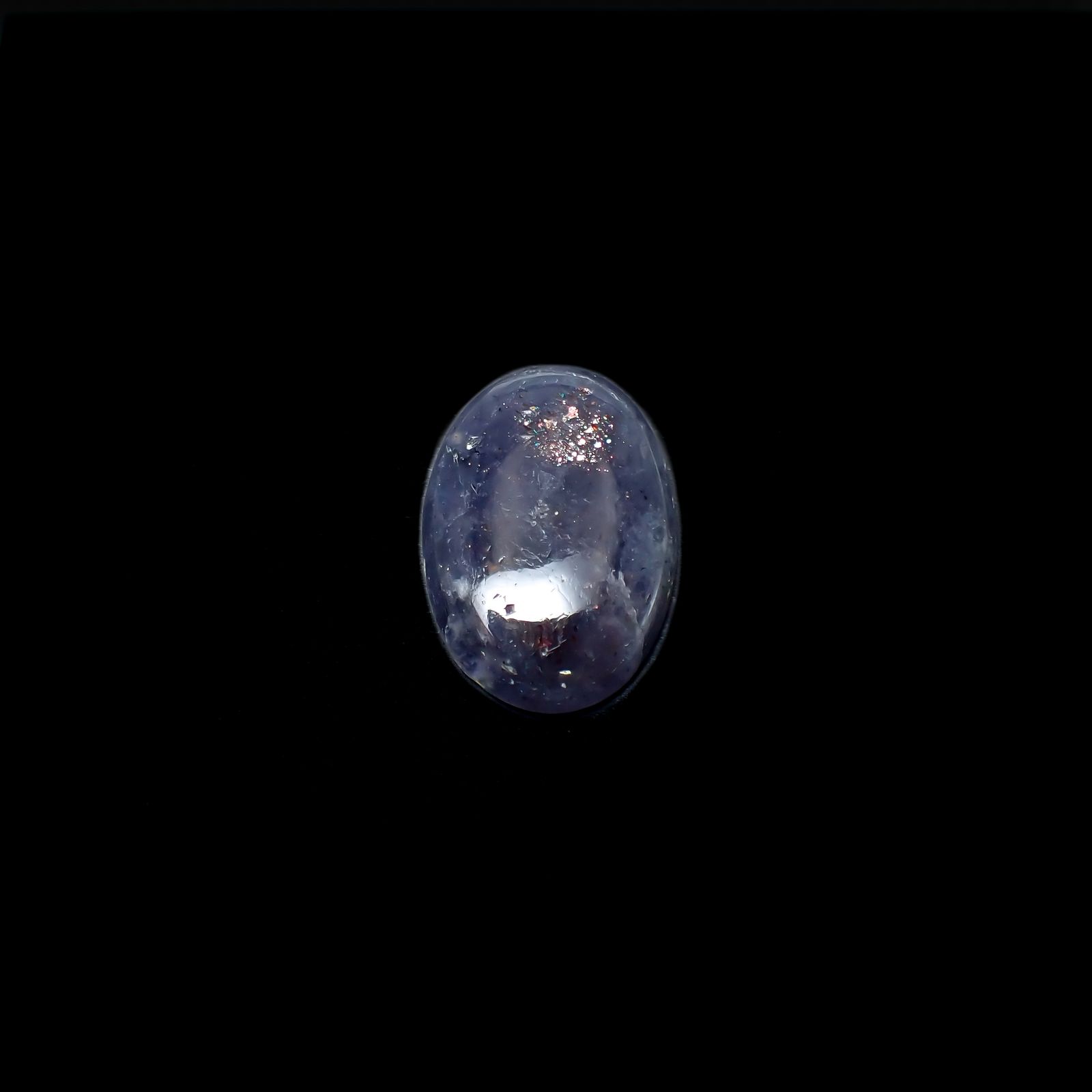 ブラッドショットアイオライト インド産 9.46ct[240226180]20.6x13.9mm前後