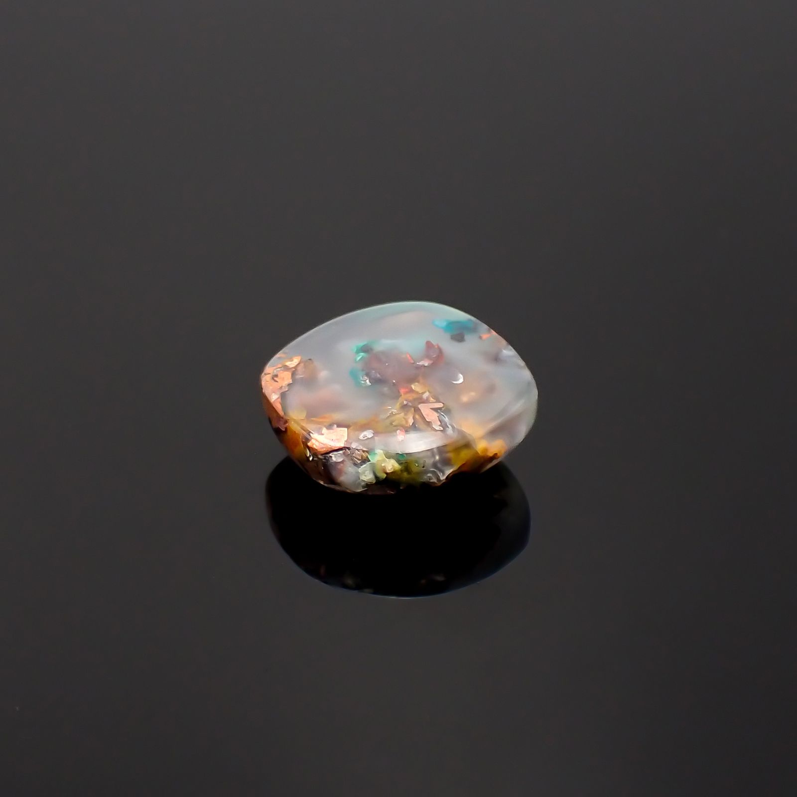 コッパークリソコラインカルセドニー インドネシア産 13.92ct