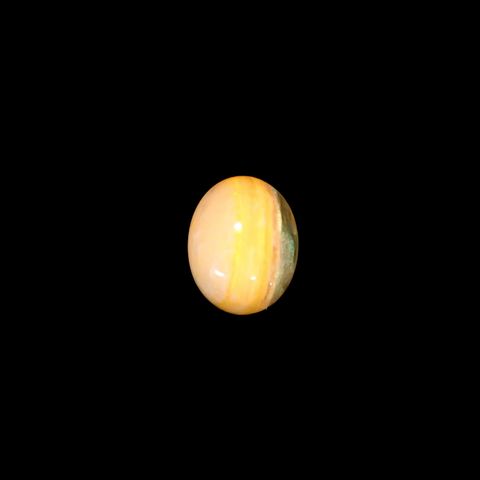 北海道石(北海道オパール) 北海道河東郡鹿追町然別産 4.39ct [250530385]12x9.5mm前後
