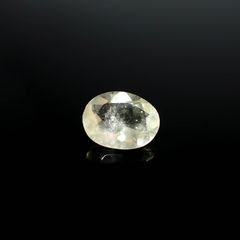 リビアングラス 発見地：エジプト・リビア砂漠産 2.84ct / 12x8.9mm前後 [251131303]