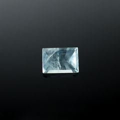 ◇ミラーカット◇アクアマリン モザンビーク産 0.87ct[240226101]7.1x5mm前後