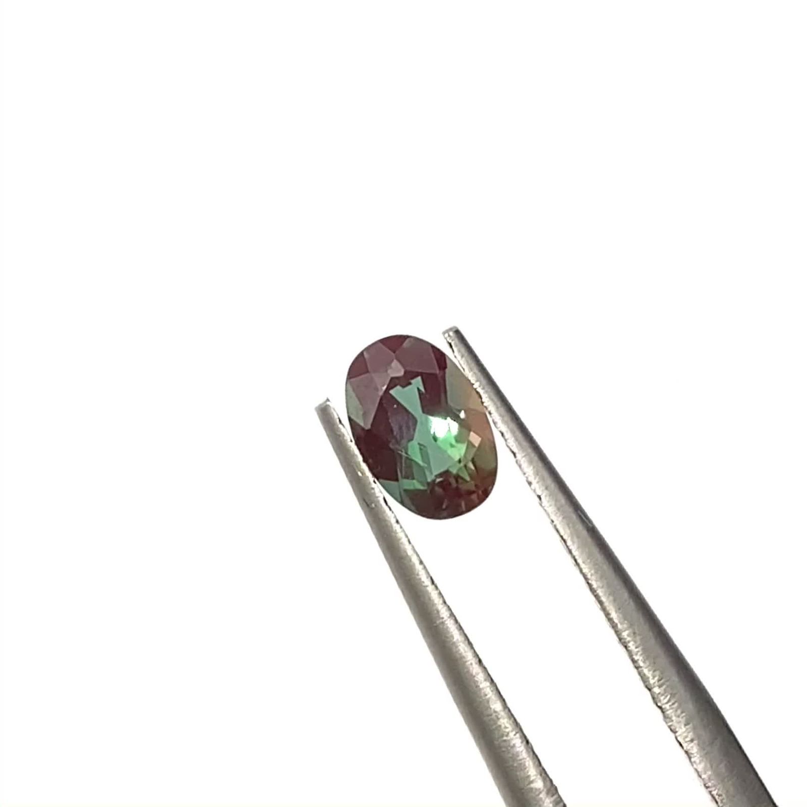 モンゴル産 アンデシン ネックレス K18YG 希少バイカラーアンデシン