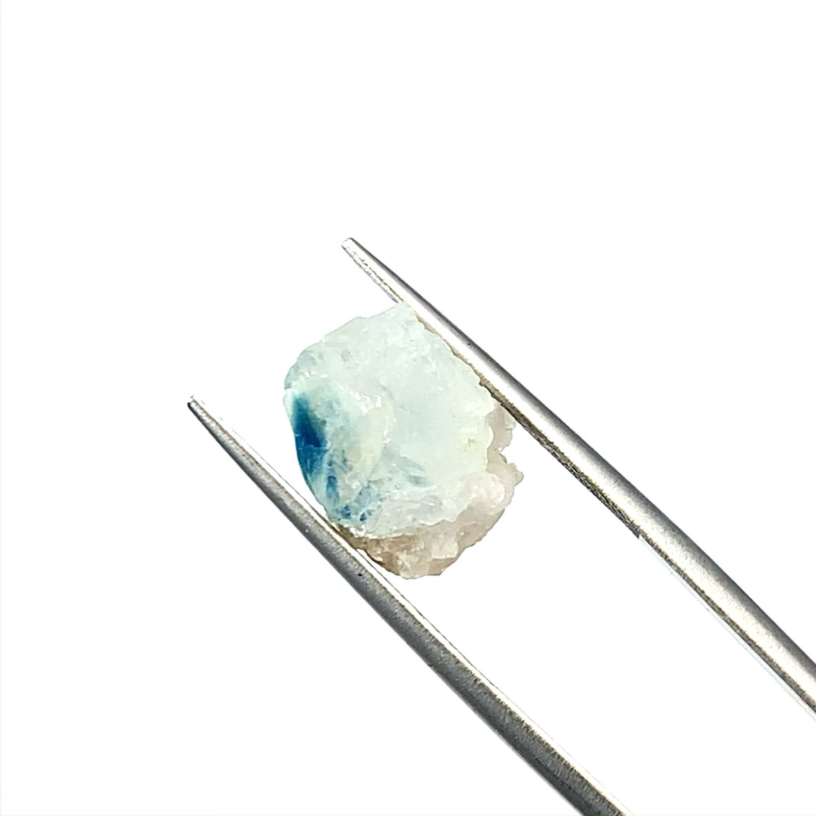 ユークレース 原石 ブラジル産 6.77ct[220115358]11.9x11.3mm