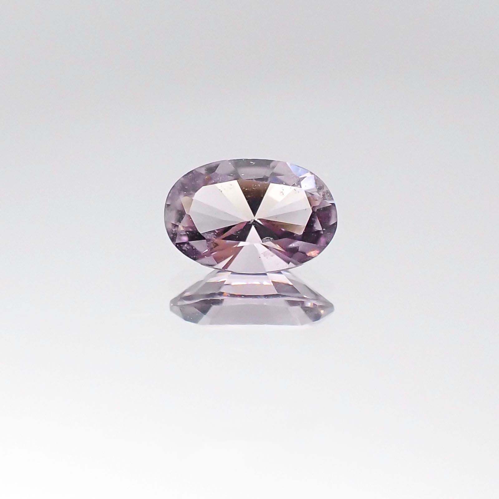 マリアライト(宝石名パープル・スキャポライト)タンザニア産 0.52ct 識別済[230722926]6.8x4.5mm前後