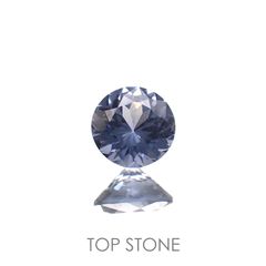 グレイッシュブルースピネル(宝石名スピネル)ビルマ/マダガスカル産 0.29ct 識別済[220817439]4.1x4.1mm前後