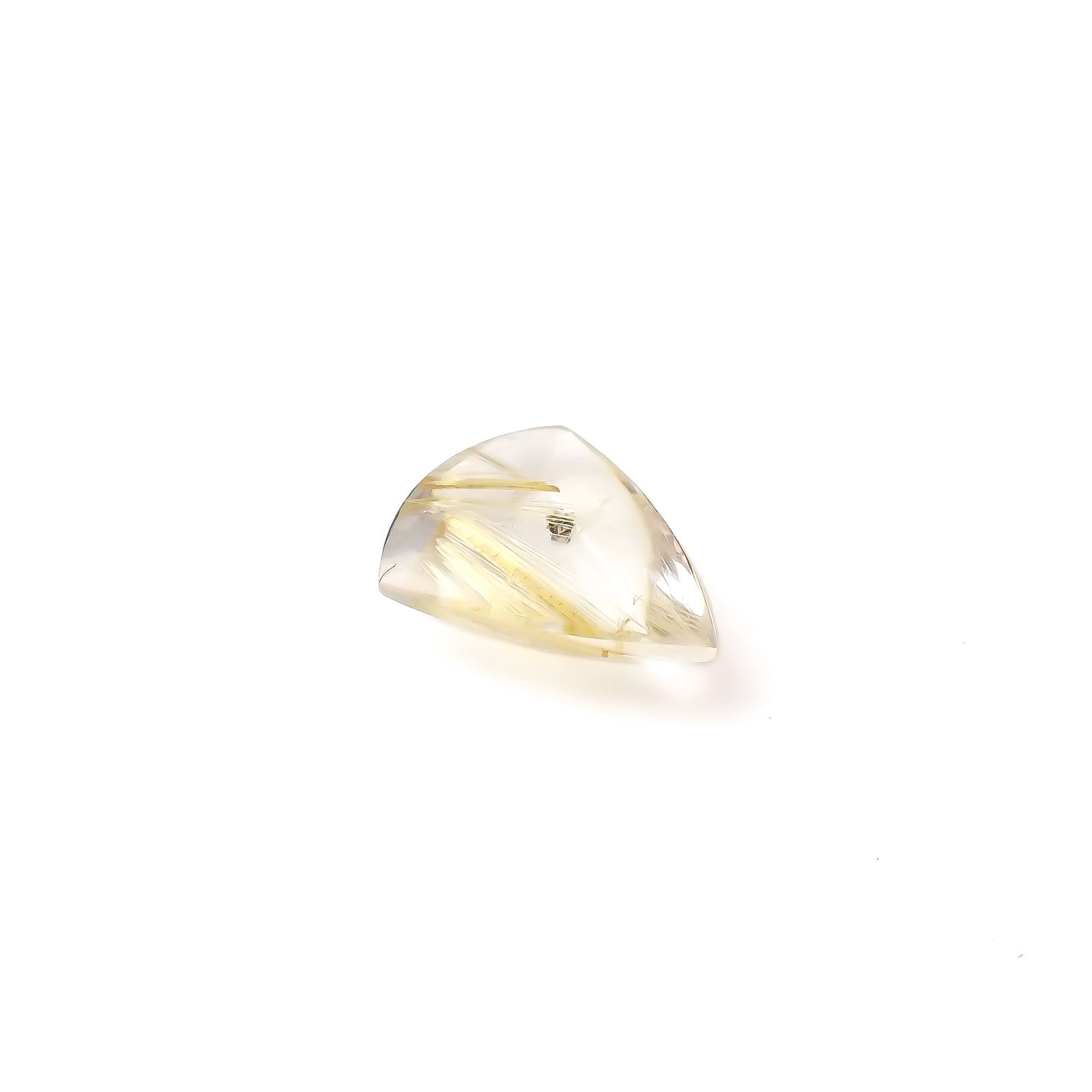 タイチンルチルクオーツ ブラジル産 2.43ct[240427316]11.5x9.6mm前後