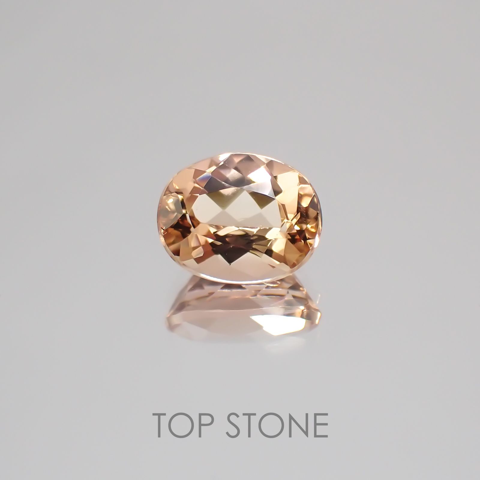 インペリアルトパーズ ブラジル産 ルース 1.12ct[20032025]7.1×5.7mm前後