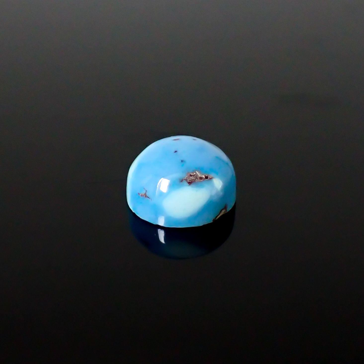 ターコイズ カザフスタン・ゴールデンヒル鉱山産 4.41ct / 10x10mm前後 [260632392]