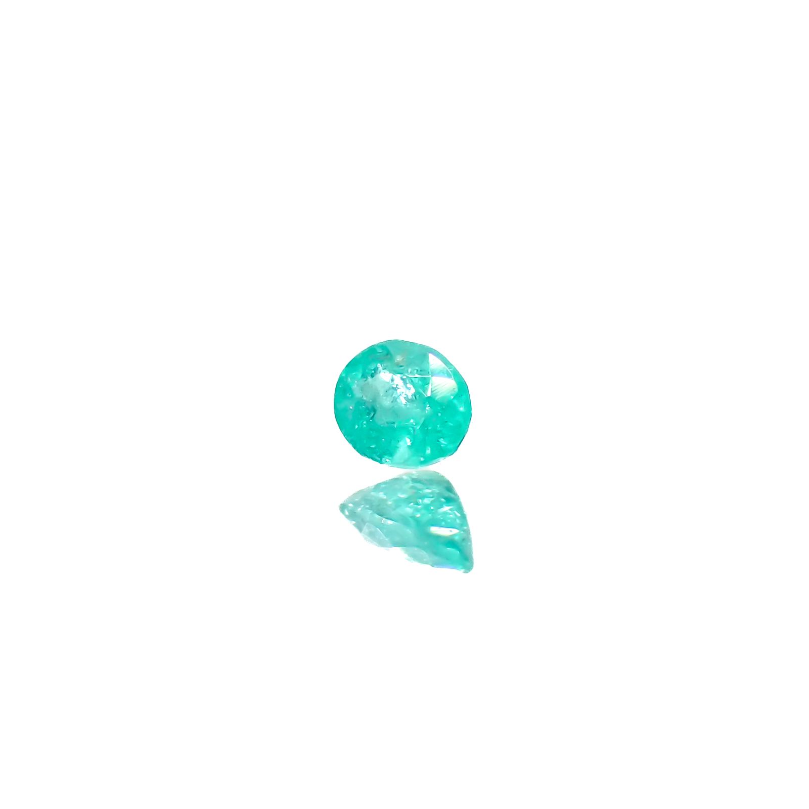 パライバトルマリン ブラジル・パライバ州バターリャ鉱山産 0.093ct[240326519]3.1x2.4mm前後