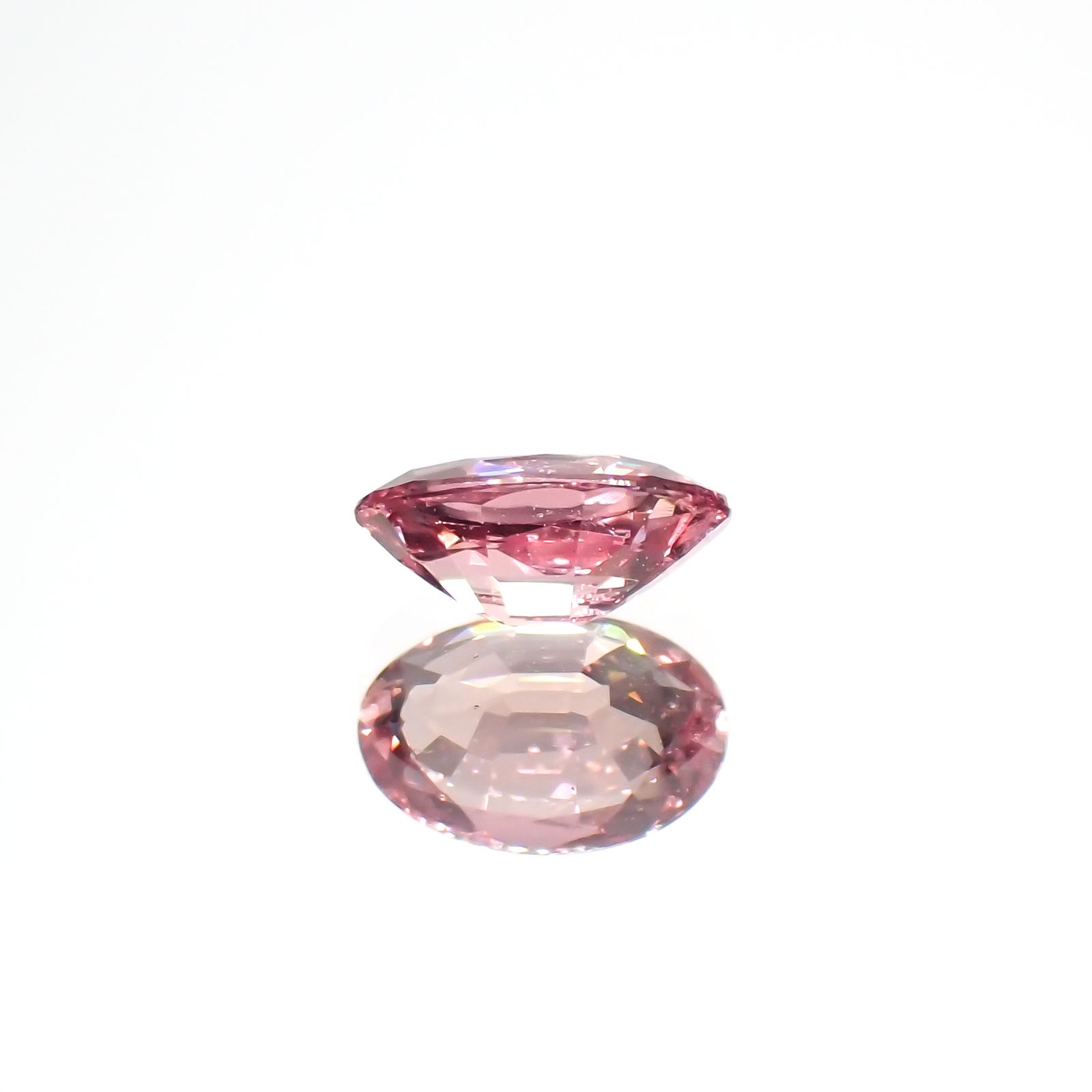 パパラチャサファイア 非加熱(宝石名サファイア/別名パパラチャ・サファイア)スリランカ産 0.48ct GIA鑑付[230521940]5.77x3.97mm前後