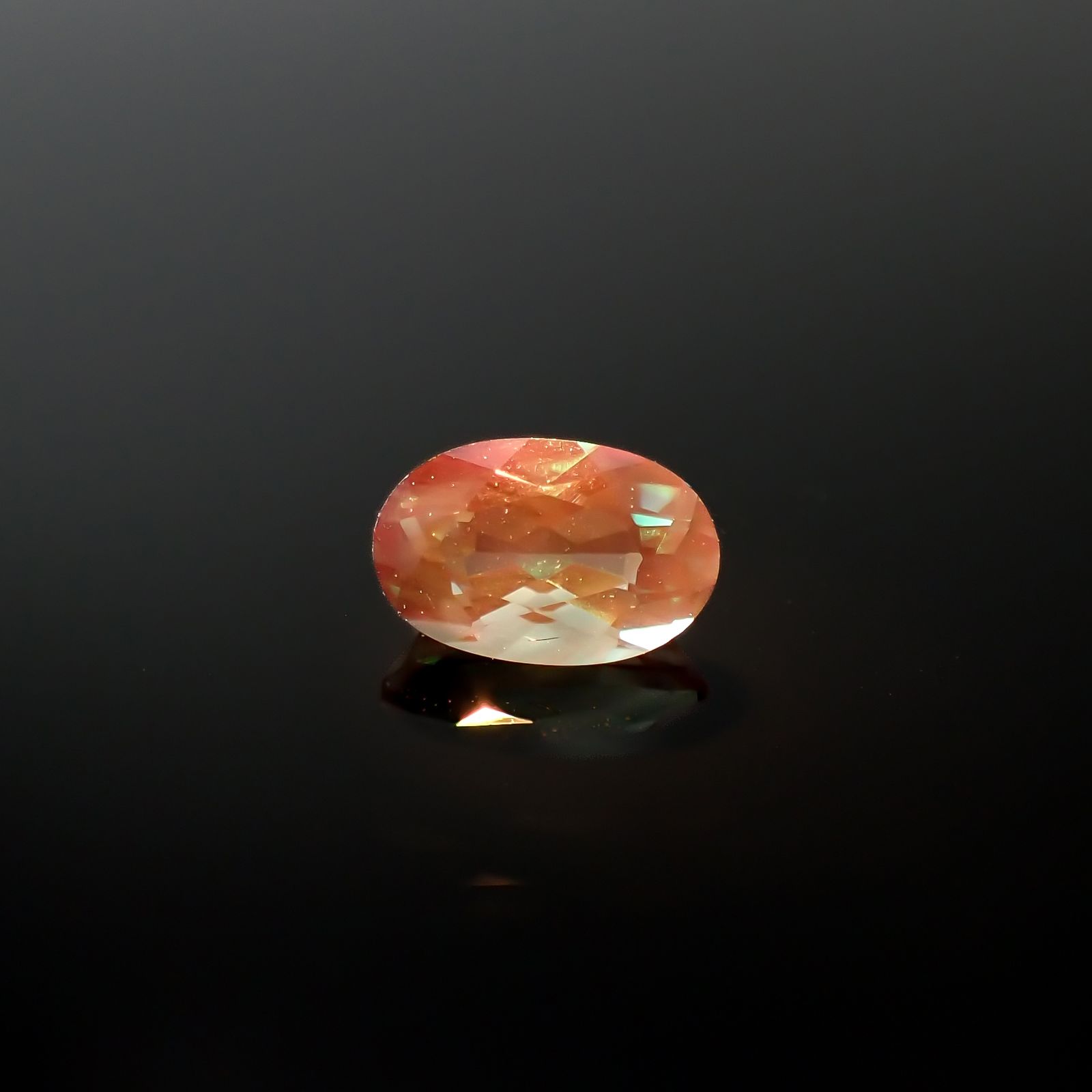 カラーチェンジアンデシン モンゴル産 0.41ct[240226321]5.9x3.9mm前後