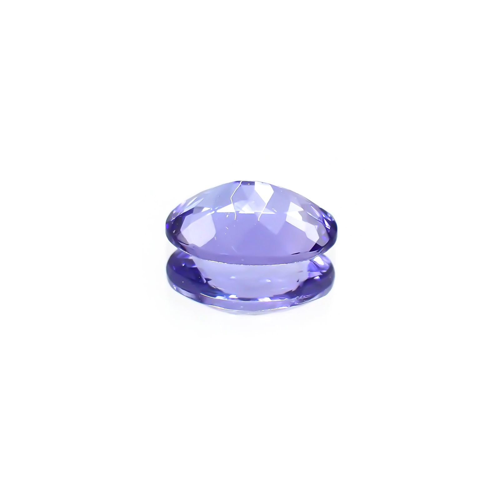 タンザナイト(宝石名タンザナイト) タンザニア産 0.81ct 識別済[240210065]7.5×5mm前後